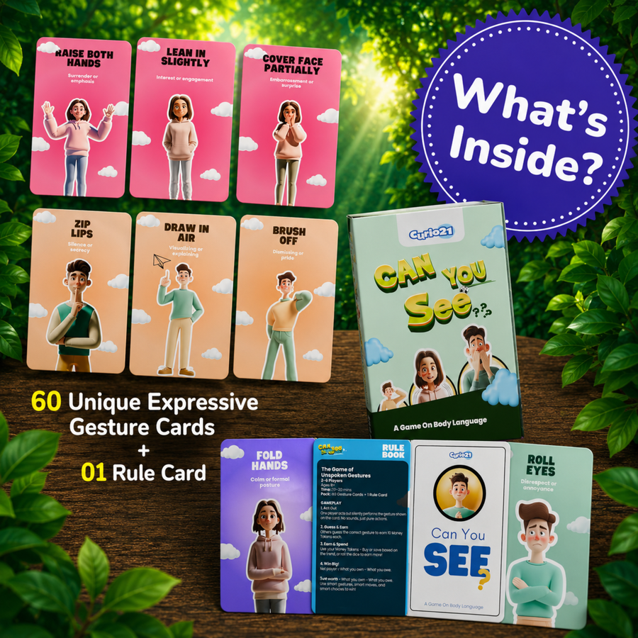 Can You See? Body Language Card Game