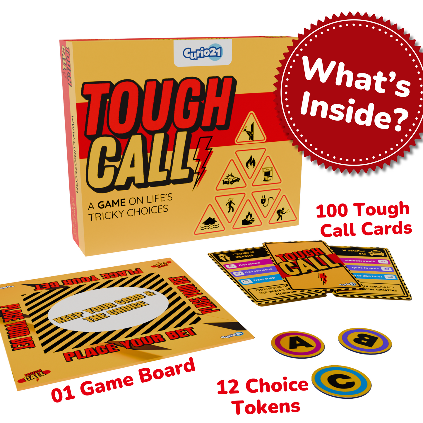 Tough Call 4+1 Pack – Best Party Board Game