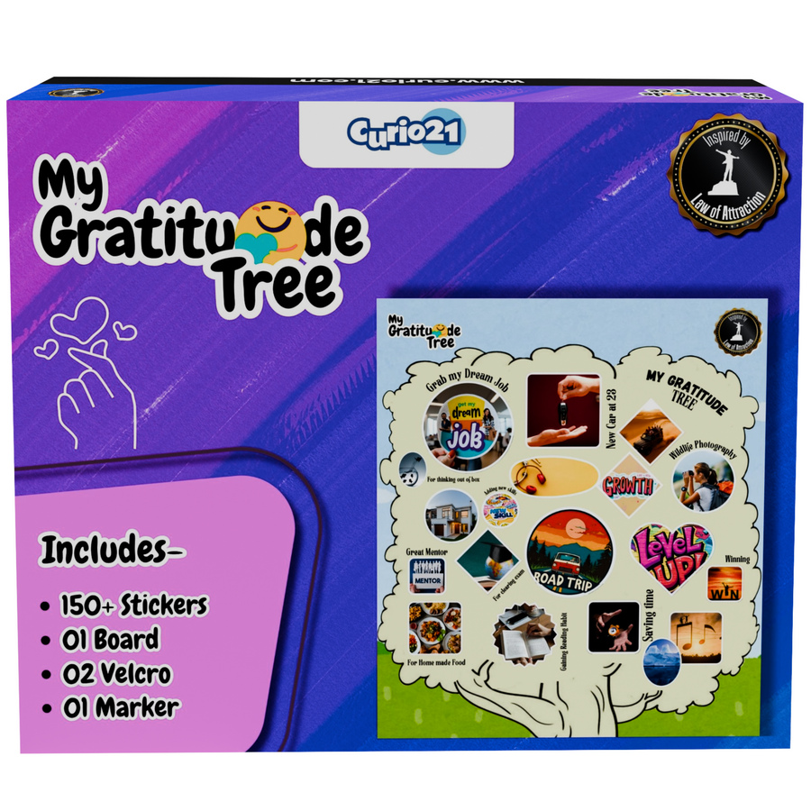 My Gratitude Tree 4+1 Pack – Best Gratitude Activity Kit