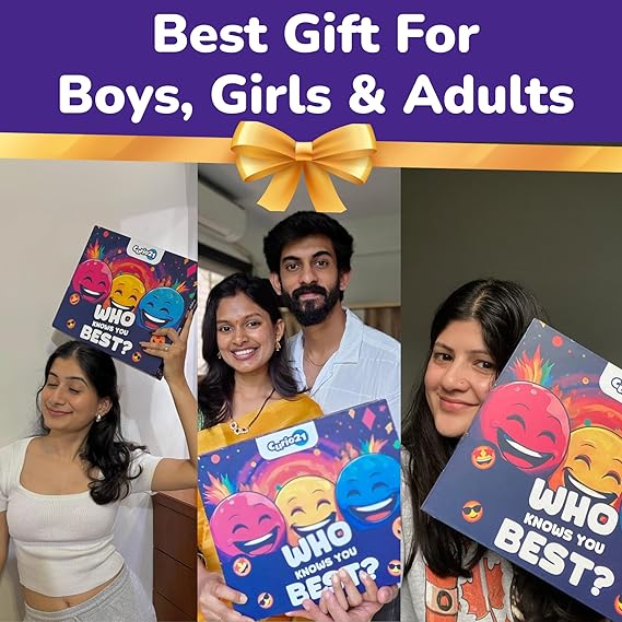 Who Knows You Best? 4+1 Pack – Guessing Card & Board Game