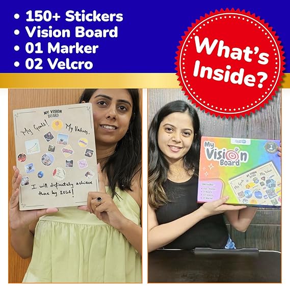 My Vision Board 4+1 Pack – Best Goal Setting Vision Board