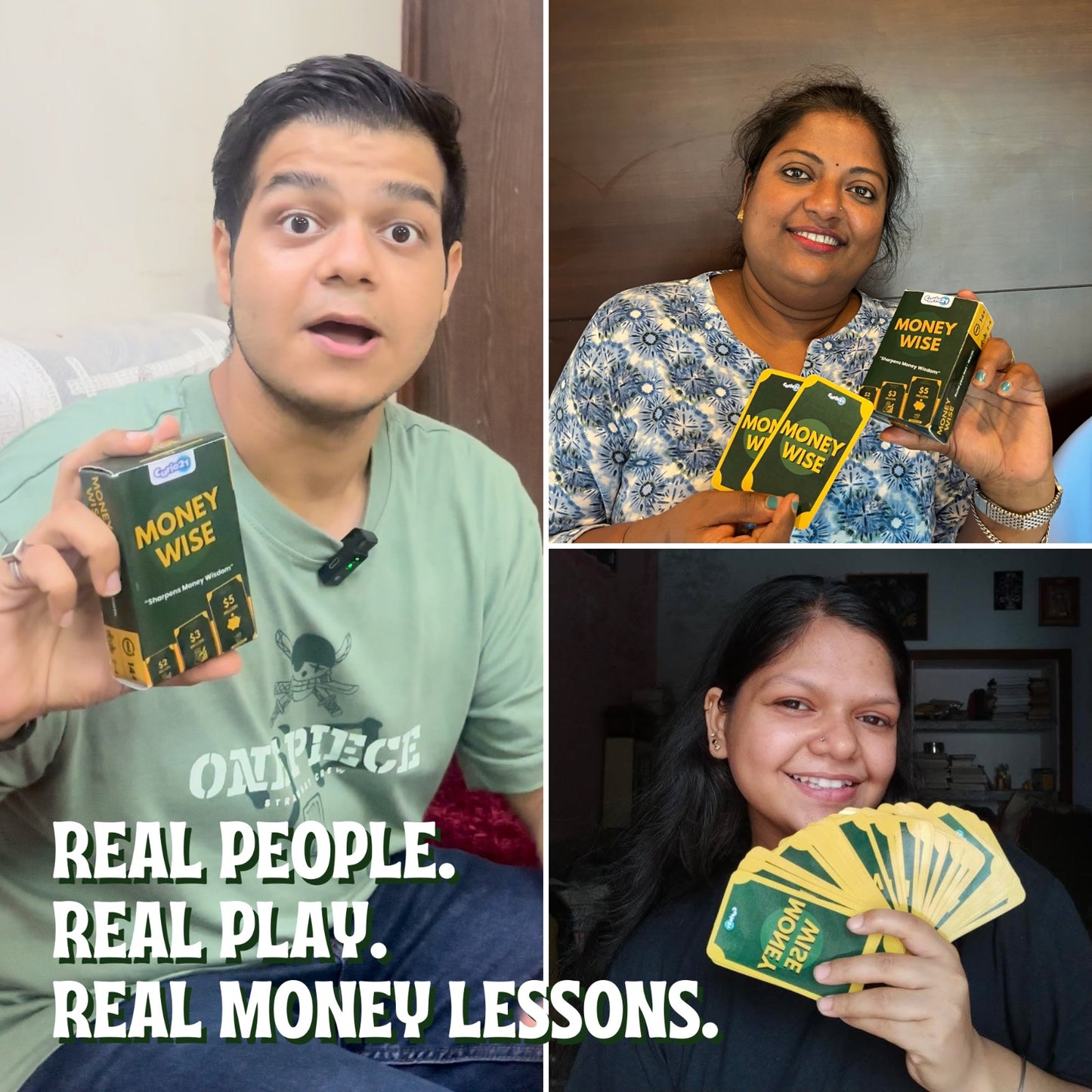 Money Wise 4+1 Pack – Quick-Playing Financial Literacy Card Game for Adults & Teens