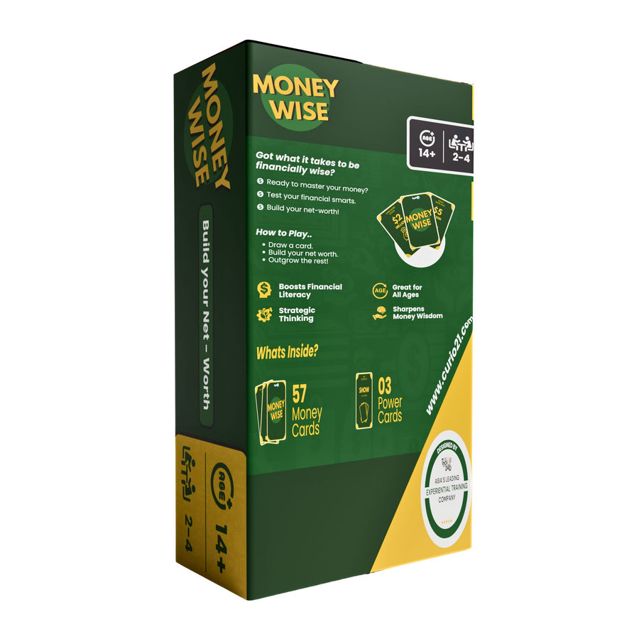 Money Wise 4+1 Pack – Financial Literacy Card Game