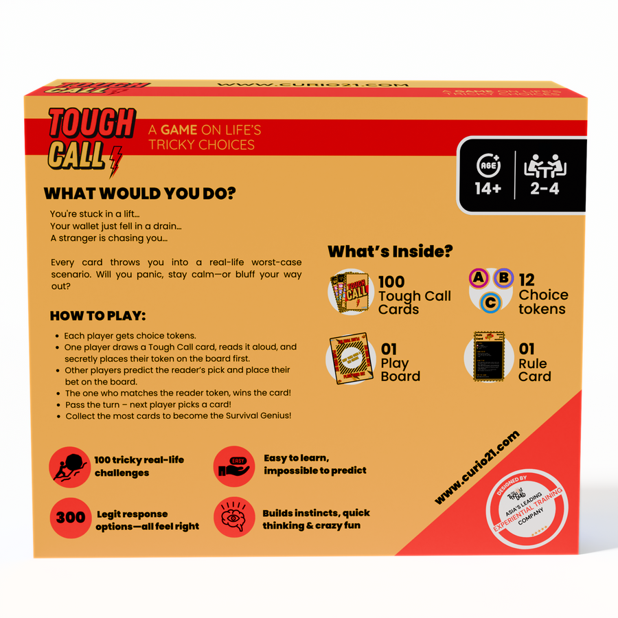 Tough Call 4+1 Pack – Best Party Board Game