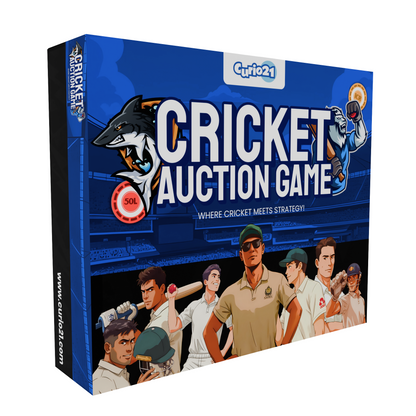 Cricket Auction Game 4+1 Pack – Best Cricket Bidding Board Game