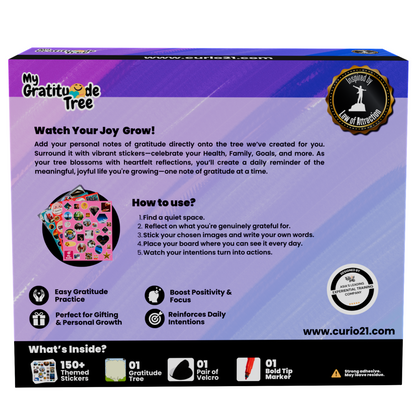 My Gratitude Tree 4+1 Pack – Best Gratitude Activity Kit