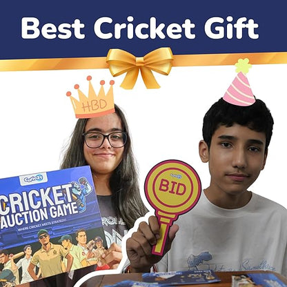 Cricket Auction Game 4+1 Pack – Best Cricket Bidding Board Game