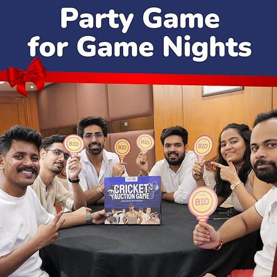 Cricket Auction Game 4+1 Pack – Best Cricket Bidding Board Game