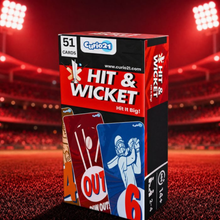 Hit & Wicket Cricket Card Game