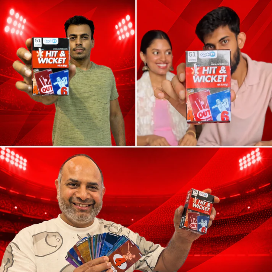 Hit & Wicket - Cricket Card Game