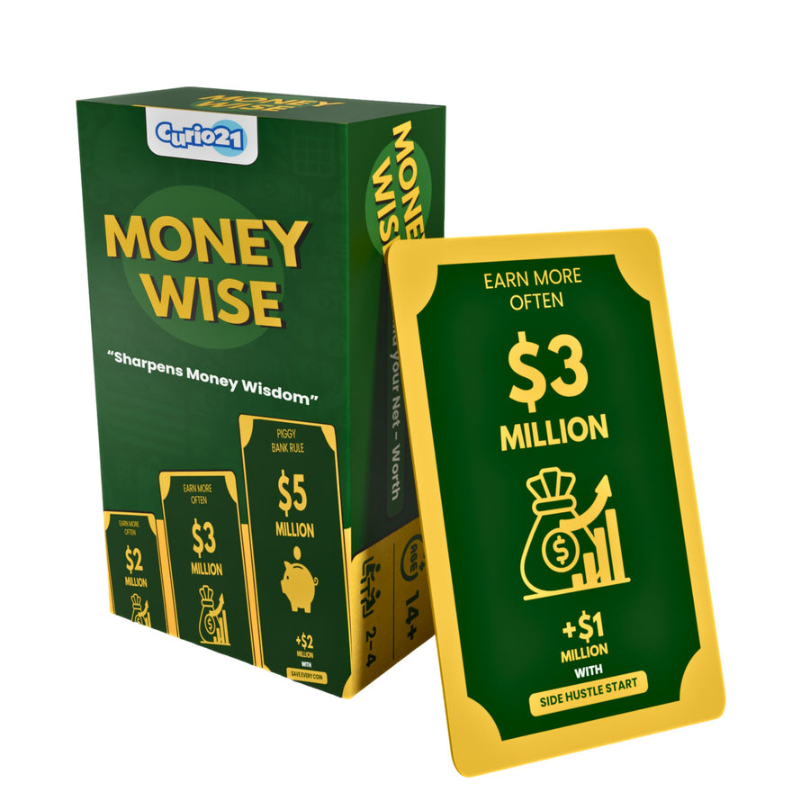 Money Wise 4+1 Pack – Financial Literacy Card Game