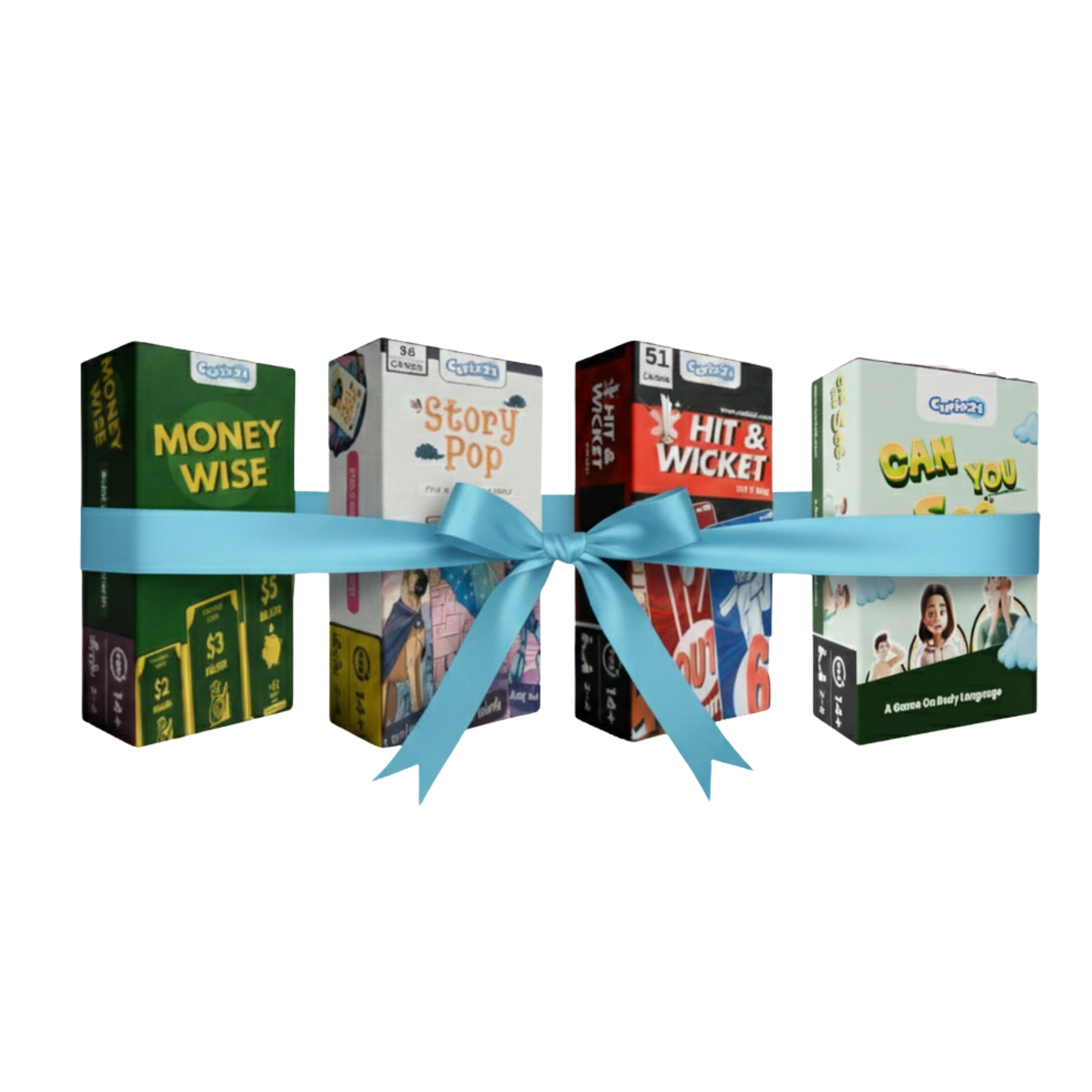 4-in-1 Card Games Combo