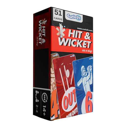 Hit & Wicket - Cricket Card Game