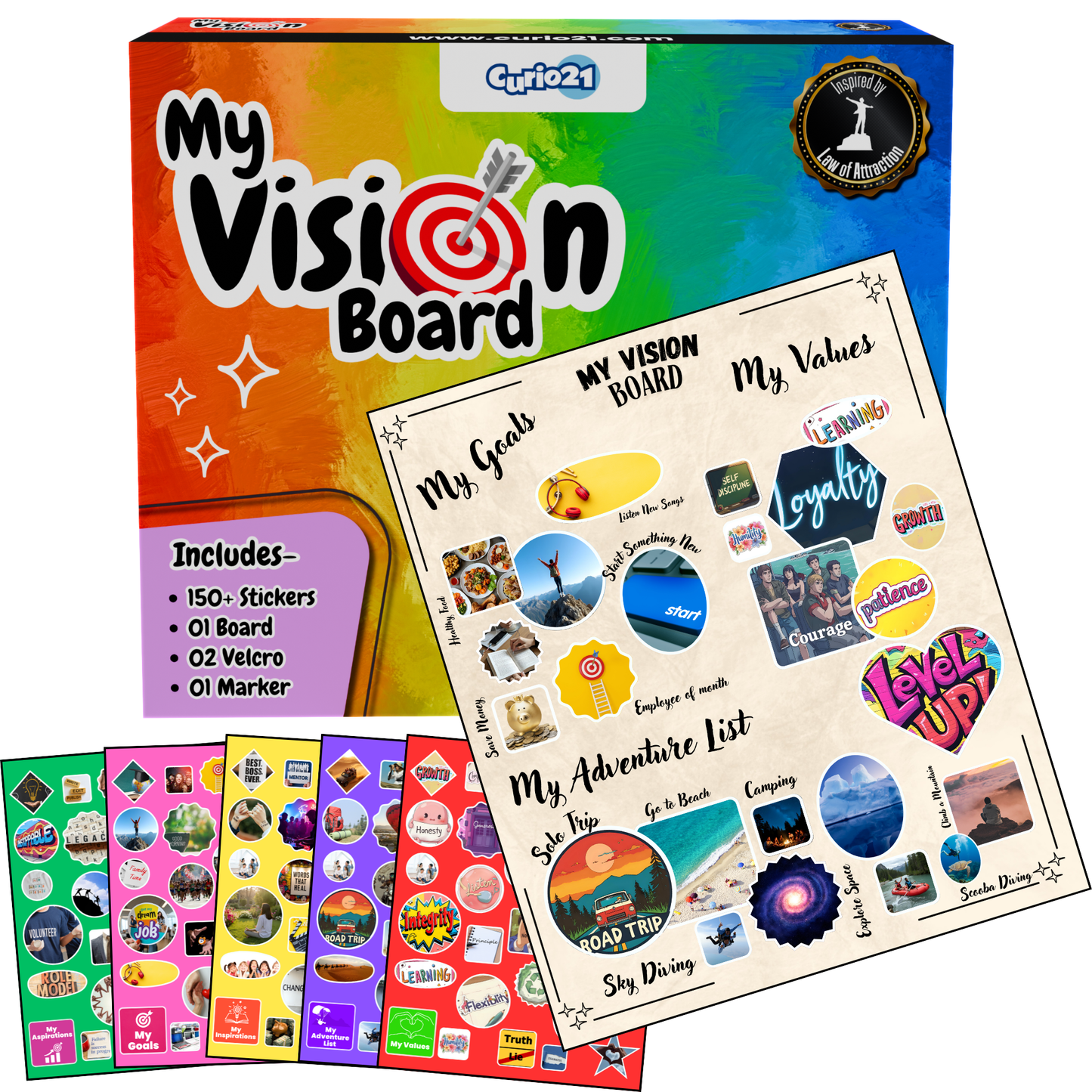 My Vision Board - Best Goal Setting Vision Board