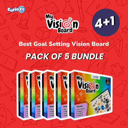 My Vision Board 4+1 Pack – Best Goal Setting Vision Board