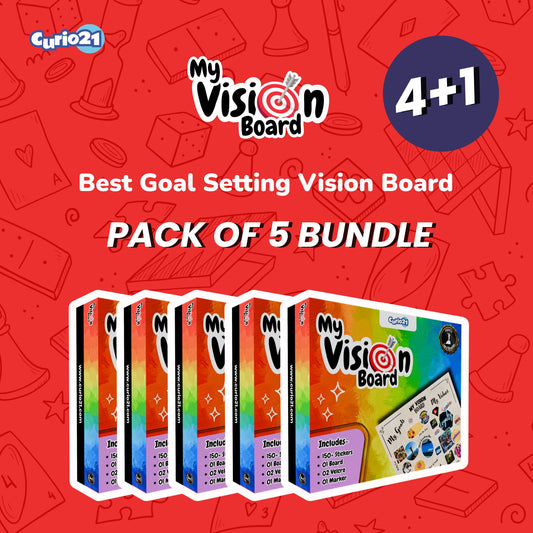 My Vision Board 4+1 Pack – Best Goal Setting Vision Board