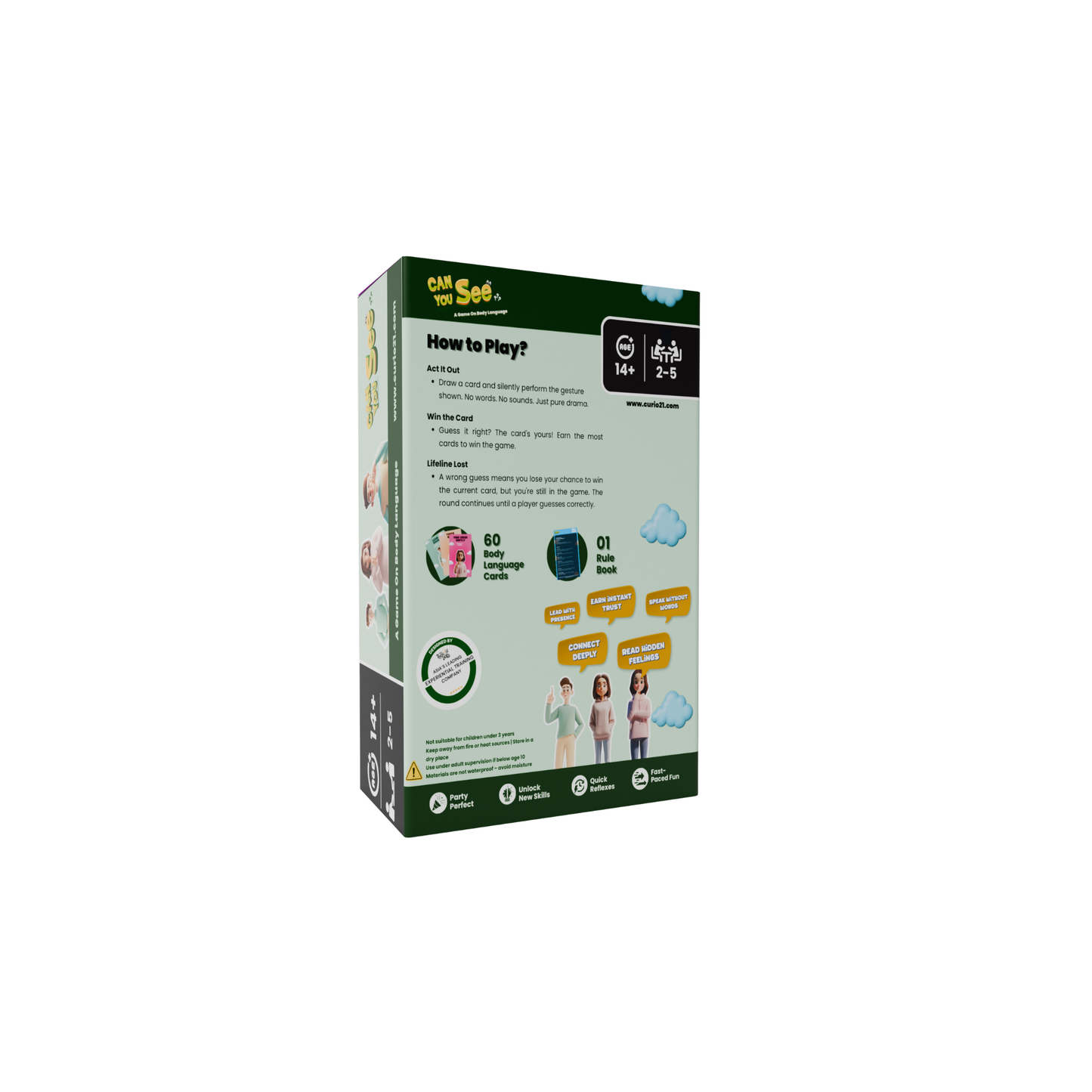 Can You See? Body Language Card Game