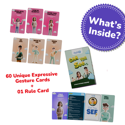 Can You See? Body Language Card Game
