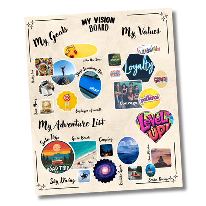 My Vision Board - Best Goal Setting Vision Board