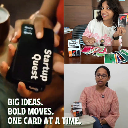 Startup Quest – A strategic card game for friends & family