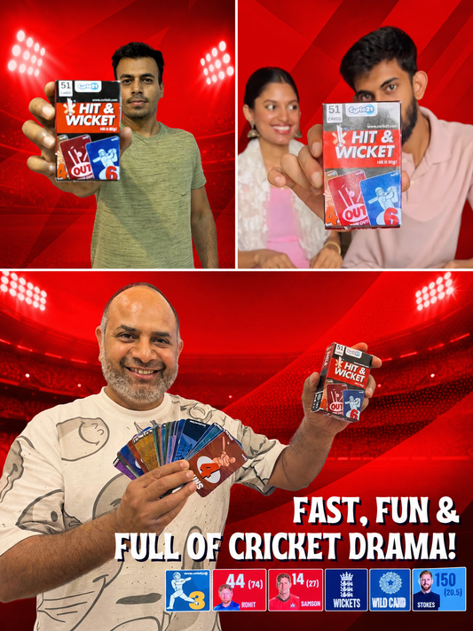 Hit & Wicket - Cricket Card Game